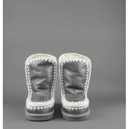 Mou /// Sa Eskimo 24 Donna Montone Double-Face Metal Vintage Grigio Prezzo 269,00