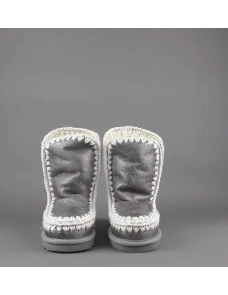 Mou /// Sa Eskimo 24 Donna Montone Double-Face Metal Vintage Grigio Prezzo 269,00