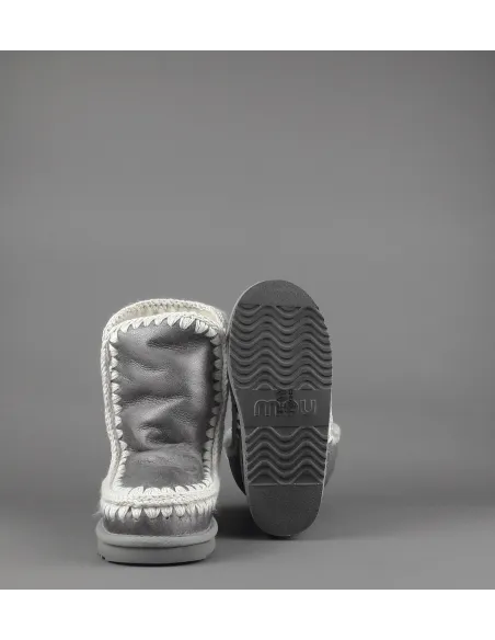 Mou /// Sa Eskimo 24 Donna Montone Double-Face Metal Vintage Grigio Prezzo 269,00