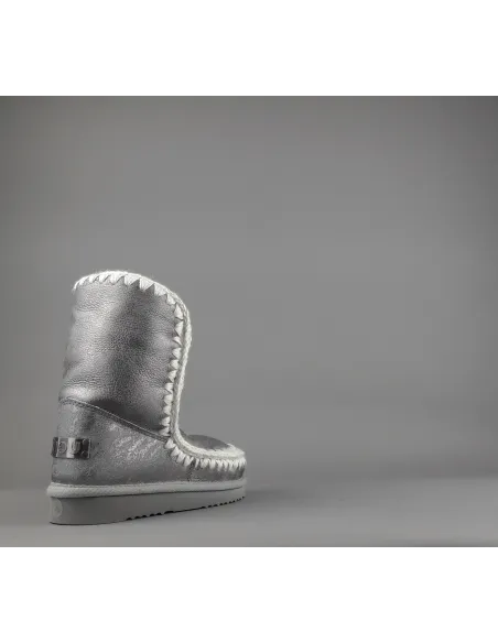 Mou /// Sa Eskimo 24 Donna Montone Double-Face Metal Vintage Grigio Prezzo 269,00