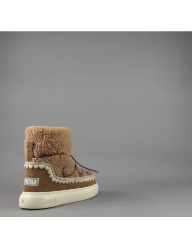 Mou /// Eskimo 18 Sneakers Bold Donna Montone Double-Face Marrone Chiaro Prezzo 259,00