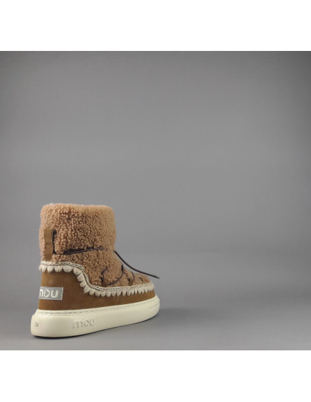 Mou /// Eskimo 18 Sneakers Bold Donna Montone Double-Face Marrone Chiaro Prezzo 259,00