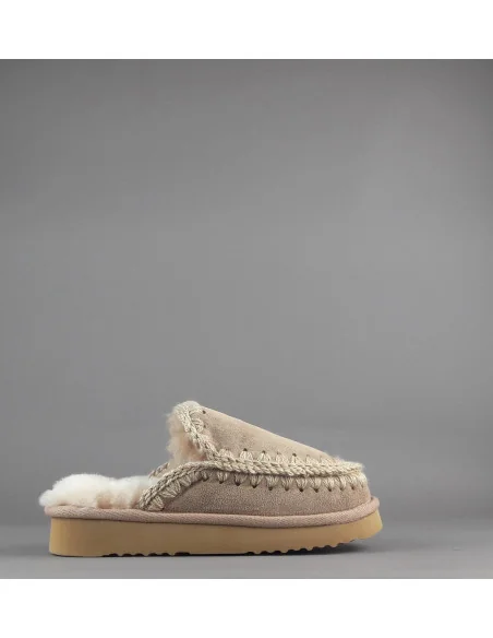 Mou /// Slipper Eskimo Donna Montone Double-Face Carne Prezzo 109,00