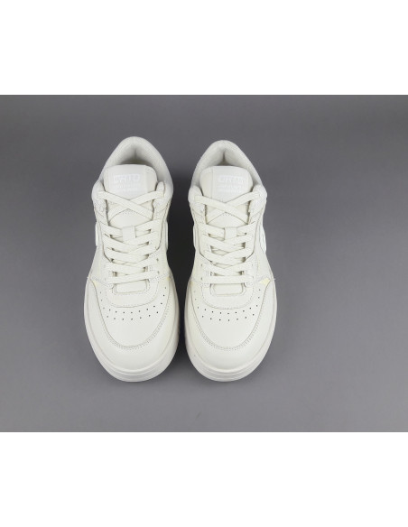 Orto - Sneakers Uomo Eclipse Ecopelle Bianco Opaco Prezzo 88,00