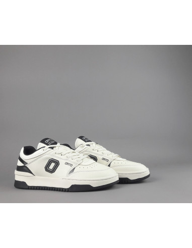 Orto - Sneakers Uomo Eclipse Ecopelle Bianco Opaco Nero Prezzo 94,00
