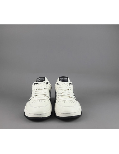 Orto - Sneakers Uomo Eclipse Ecopelle Bianco Opaco Nero Prezzo 94,00