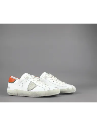 Philippe Model - Sneakers Uomo Paris x Pelle Bianco Prezzo 320,00