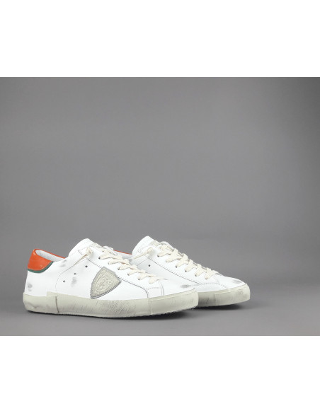 Philippe Model - Sneakers Uomo Paris x Pelle Bianco Prezzo 320,00