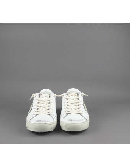 Philippe Model - Sneakers Uomo Paris x Pelle Bianco Prezzo 320,00