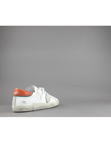 Philippe Model - Sneakers Uomo Paris x Pelle Bianco Prezzo 320,00