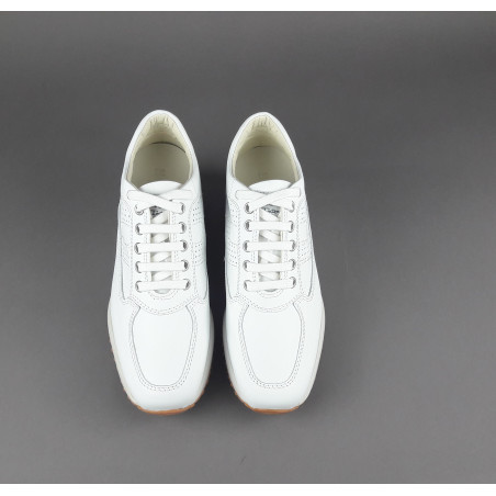Hogan - Interactive Donna Pelle Bianco H Traforata Prezzo 420,00