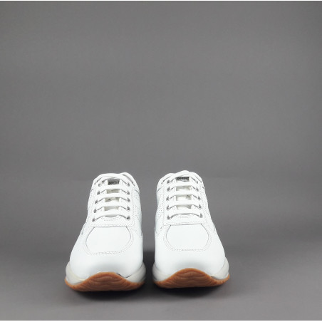 Hogan - Interactive Donna Pelle Bianco H Traforata Prezzo 420,00