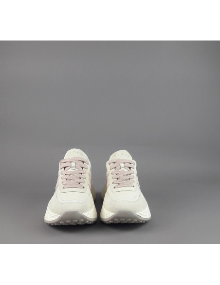 Hogan - H669 Donna Camoscio Pelle Avorio H Cucita Prezzo 470,00