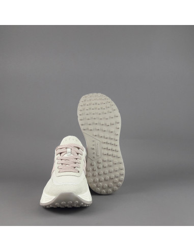 Hogan - H669 Donna Camoscio Pelle Avorio H Cucita Prezzo 470,00