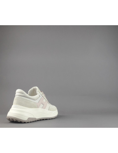 Hogan - H669 Donna Camoscio Pelle Avorio H Cucita Prezzo 470,00