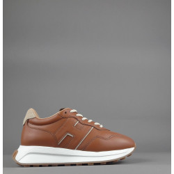 Hogan - Sneakers Donna H641 Pelle Cuoio H Pelle Prezzo 460,00