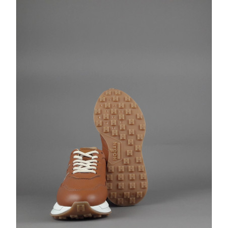 Hogan - Sneakers Donna H641 Pelle Cuoio H Pelle Prezzo 460,00