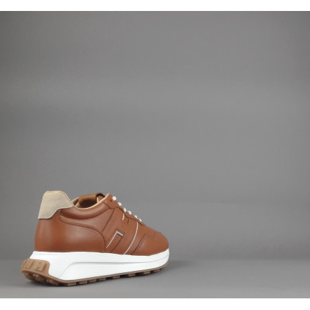 Hogan - Sneakers Donna H641 Pelle Cuoio H Pelle Prezzo 460,00