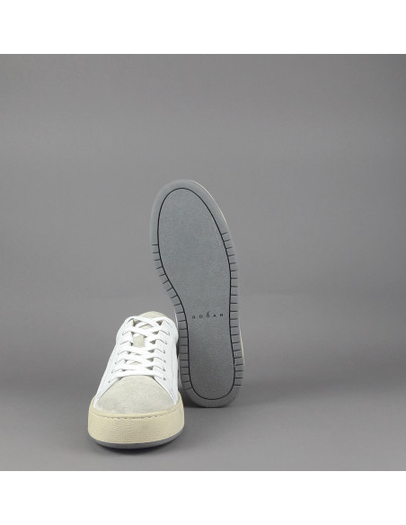 Hogan - Sneakers Donna H672 Pelle Bianco Prezzo 350,00