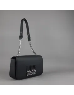 Love Moschino - Borsa A Spalla Donna Pu Nero Prezzo 230,00