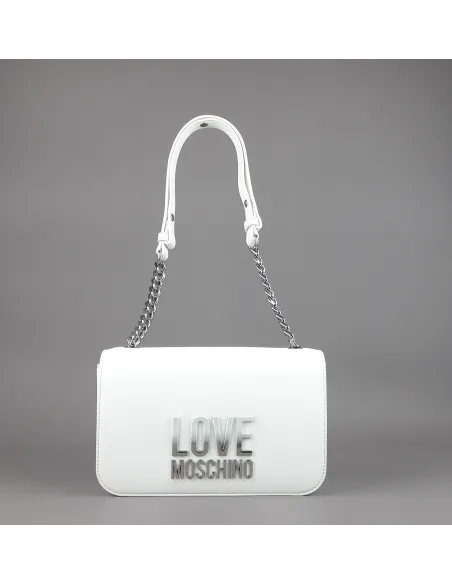Love Moschino - Borsa A Spalla Donna Pu Bianco Prezzo 230,00