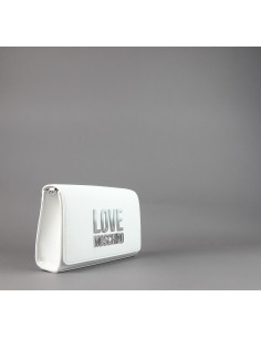 Love Moschino - Borsa A Spalla Donna Pu Bianco Prezzo 165,00