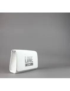 Love Moschino - Borsa A Spalla Donna Pu Bianco Prezzo 165,00