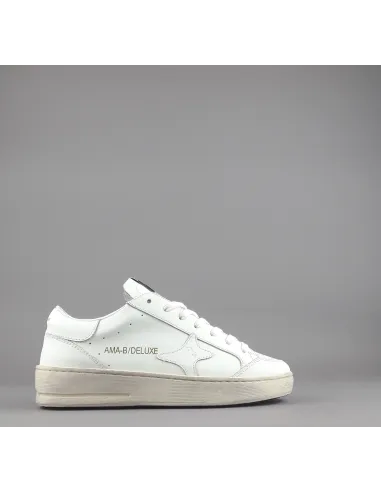 Ama Brand - Sneakers Donna Slam Pelle Bianco Prezzo 205,00