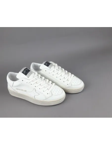 Ama Brand - Sneakers Donna Slam Pelle Bianco Prezzo 205,00