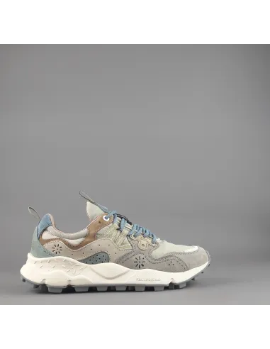 Flower Mountain - Sneakers Uomo Yamano 3 Camoscio Tela Talpa Prezzo 205,00