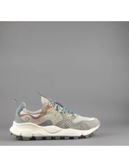 Flower Mountain - Sneakers Uomo Yamano 3 Camoscio Tela Talpa Prezzo 205,00