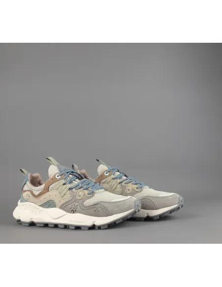 Flower Mountain - Sneakers Uomo Yamano 3 Camoscio Tela Talpa Prezzo 205,00