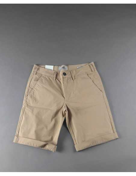 Clark - Bermuda Uomo Harold Popeline Beige Prezzo 79,00
