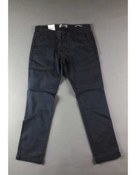 Clark - Pantalone Uomo Mark Gabardina Blu Scuro Prezzo 75,00