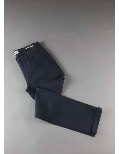 Clark - Pantalone Uomo Mark Popeline Blu Scuro Prezzo 79,00