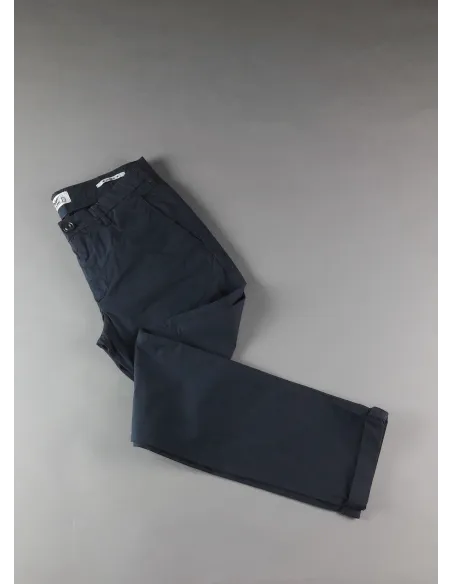 Clark - Pantalone Uomo Mark Popeline Blu Scuro Prezzo 79,00