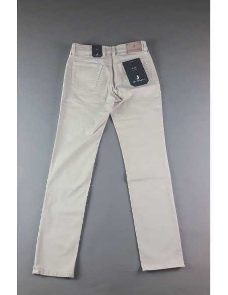 Jeckerson - Jeans Uomo In Cotone Gabardina Stretch Mastice Prezzo 170,00