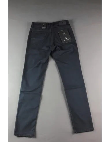 Jeckerson - Jeans Uomo In Cotone Gabardina Stretch Blu Scuro Prezzo 170,00