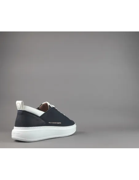 Alexander Smith - Sneakers Uomo Wembley Nabuk Blu Scuro Prezzo 215,00