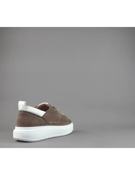 Alexander Smith - Sneakers Uomo Wembley Nabuk Marrone Prezzo 215,00