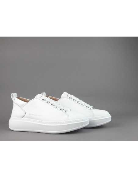 Alexander Smith - Sneakers Uomo Wembley Pelle Bianco Prezzo 208,00