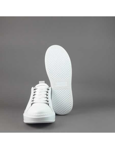 Alexander Smith - Sneakers Uomo Wembley Pelle Bianco Prezzo 208,00