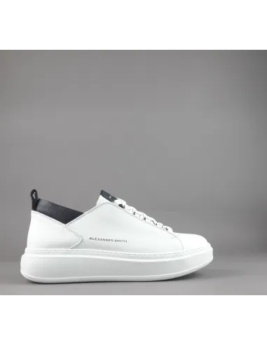 Alexander Smith - Sneakers Uomo Wembley Pelle Bianco Prezzo 208,00