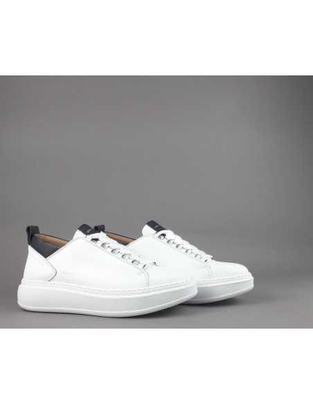 Alexander Smith - Sneakers Uomo Wembley Pelle Bianco Prezzo 208,00