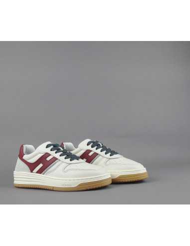 Hogan - Sneakers Donna H630 Pelle Bianco Opaco Prezzo 420,00