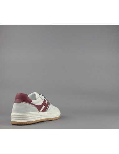 Hogan - Sneakers Donna H630 Pelle Bianco Opaco Prezzo 420,00