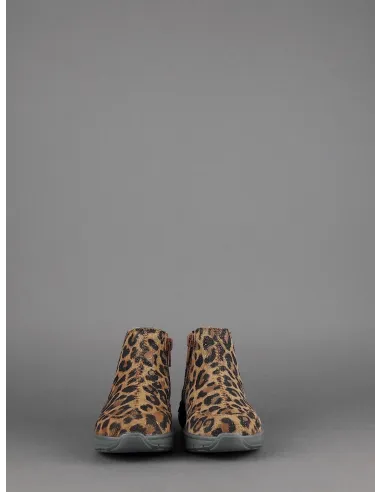 Hogan Stivaletto Interactive3 Junior Baby Camoscio Stampa Animalier Prezzo 198,00