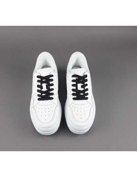 Hogan - Sneakers Donna H670 Pelle Bianco Prezzo 450,00