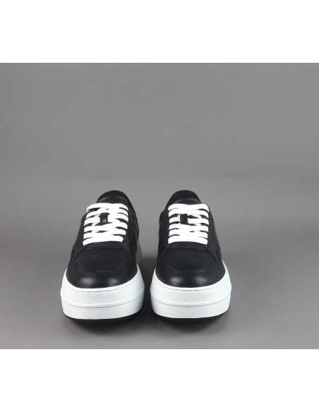 Hogan - Sneakers Donna H670 Pelle Nero Prezzo 450,00