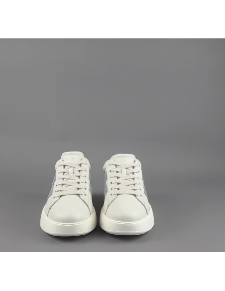 Hogan - Rebel Donna H562 Pelle Nappa Bianco Opaco H Camoscio Prezzo 390,00